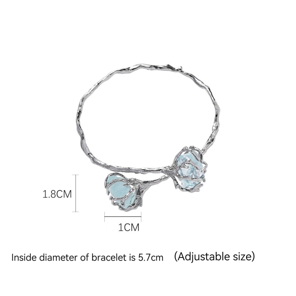 Blue Glacier Adjustable Bracelet