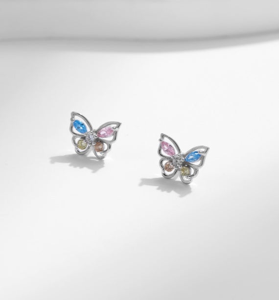 Sweet Allure Colored Dopamine Chic Butterfly Earring