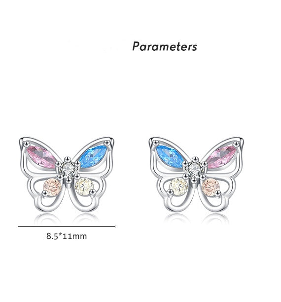 Sweet Allure Colored Dopamine Chic Butterfly Earring