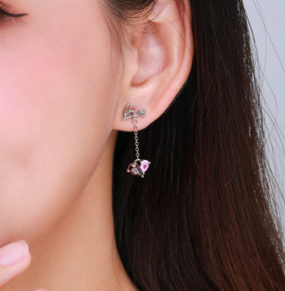 LOVE Letter Earrings: Trendy and Unique Design for Fashionistas