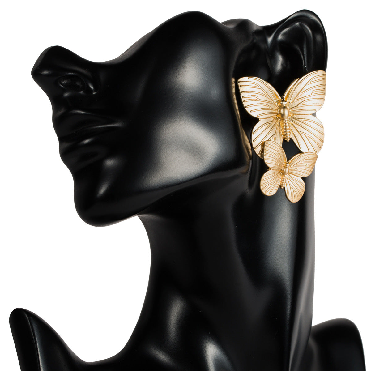 Chic Elegant Goldern Butterfly Earring