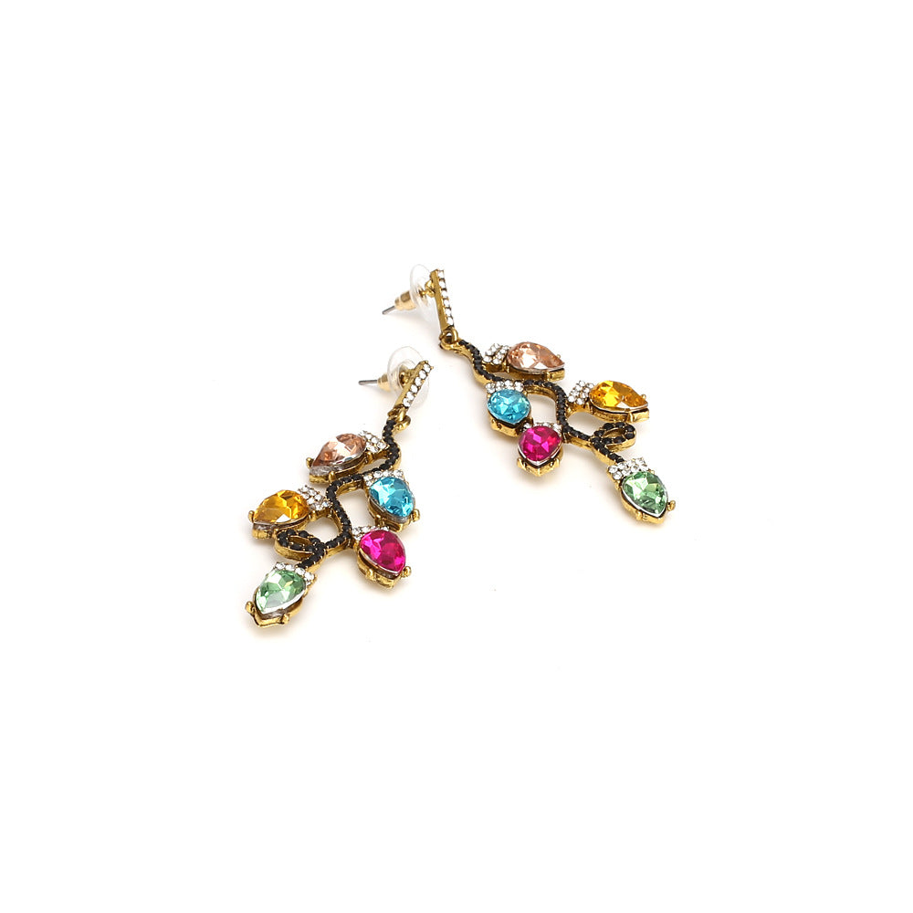 Christmas Fairy String Light Earrings