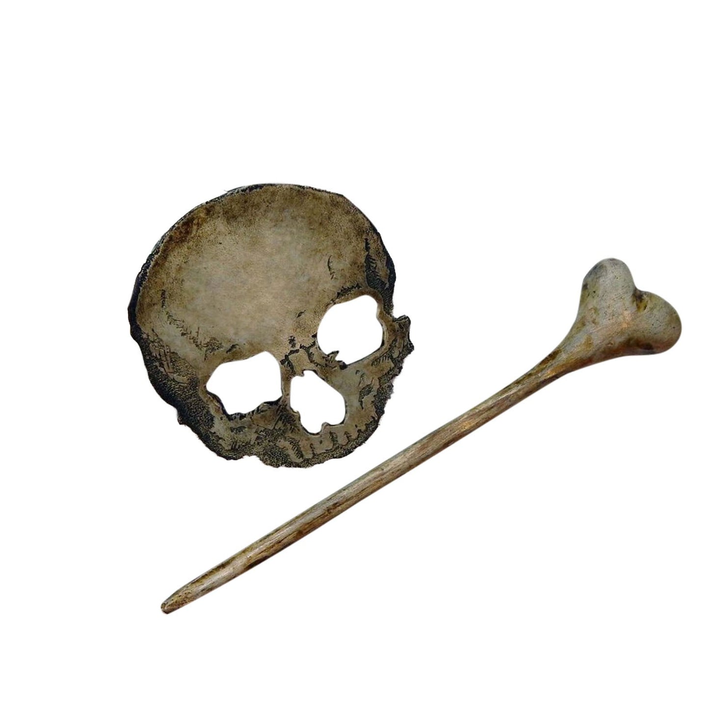 Dark Punk Skull Hairpin