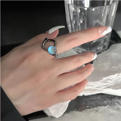 Unique Designer Anomalous Openings Ring