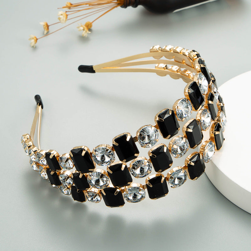 Fancy Shining Rhinestone Party Queen Hair Band