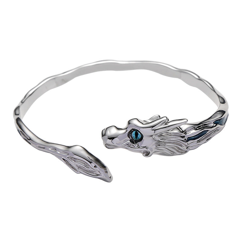 Silver Chic Dragon Bracelet