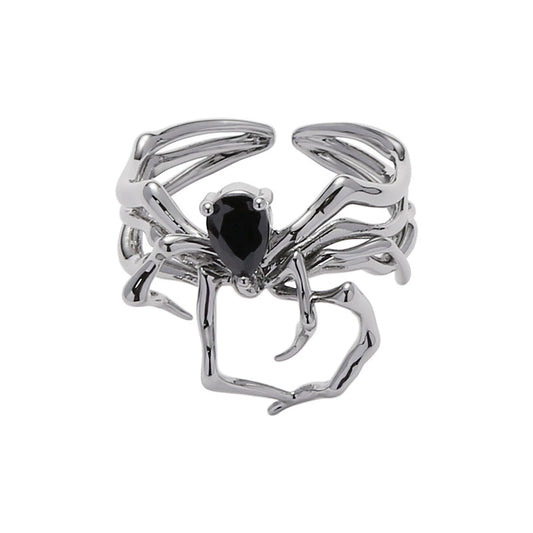 Chic Gothic Spider Ring