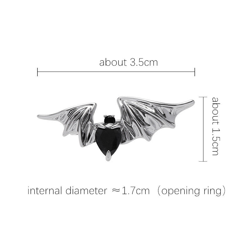 Black Bat Opening Ring